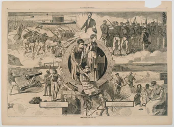 1860-1870, de Harpers Weekly magazine, 1870